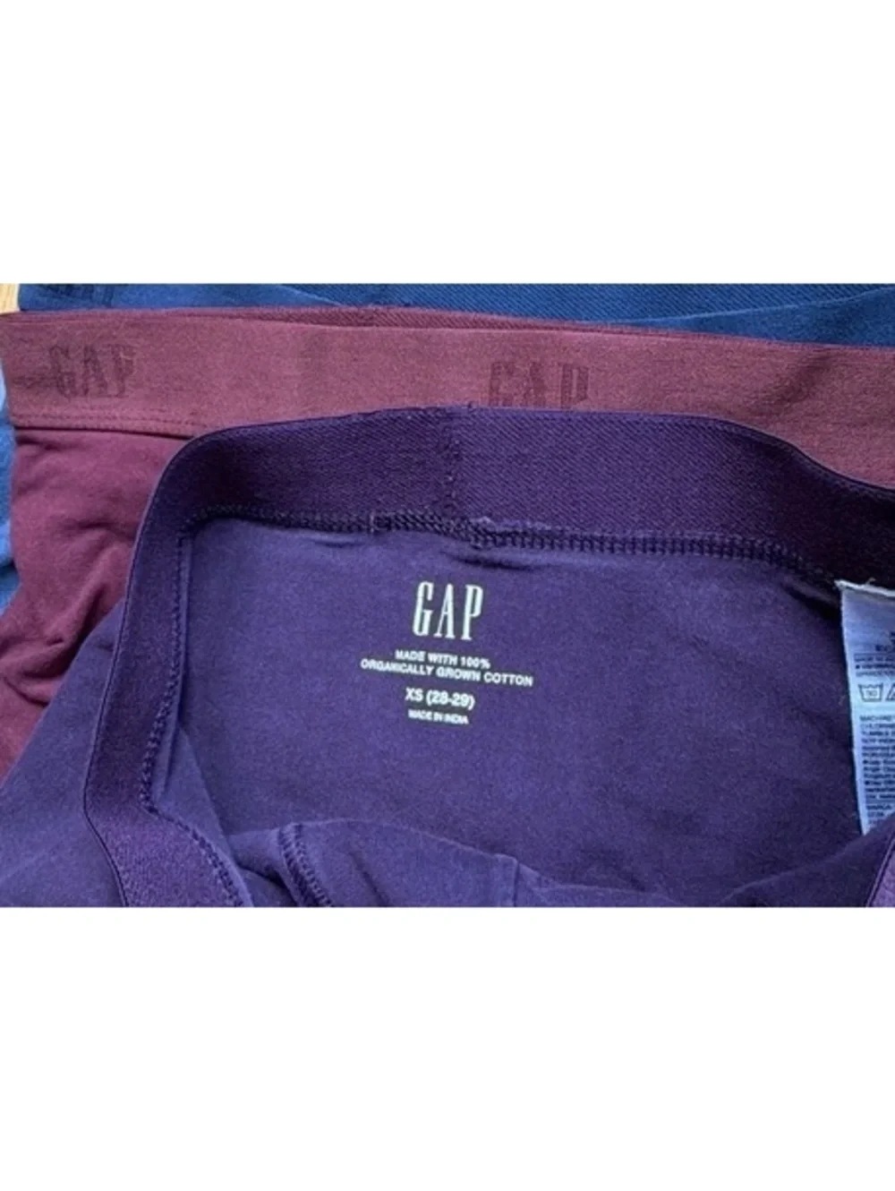 GAP Organic Cotton Boxers Briefs Mens XS Underwear Multi 5-Pack Set Bundle kids